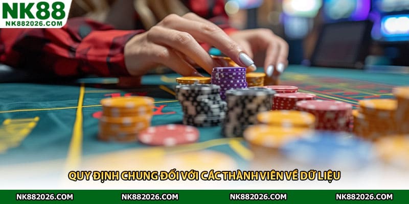 Quy định chung đối với các thành viên về dữ liệu